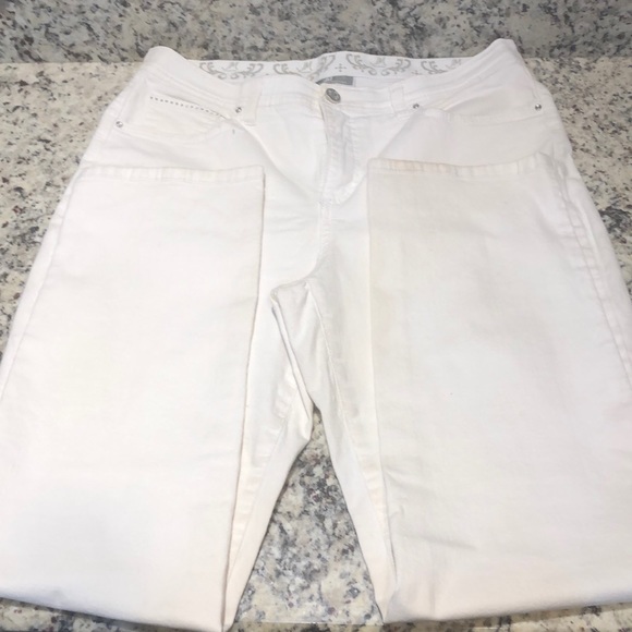 JM Collection Denim - JM Collection White Denim Jeans